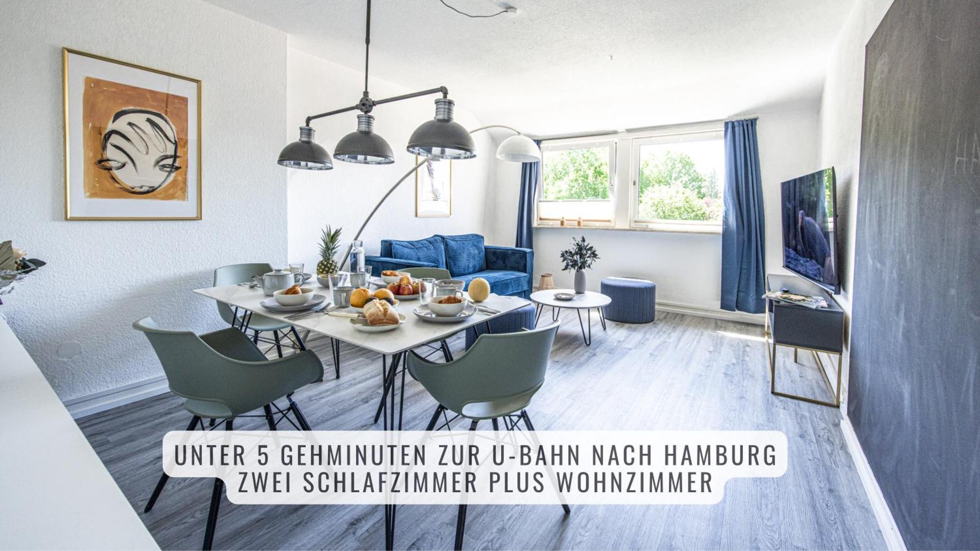 Have-A-Nice-Stay - Nahe Der U-Bahn Nach Hamburg - Natur 1 Minute Entfernt - Baecker & Restaurants 500M - Lidl 800M - Zentrum 1,5Km Ahrensburg Exteriér fotografie